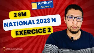 National 2023 math SM session normale  exercice 2 [upl. by Elbon801]