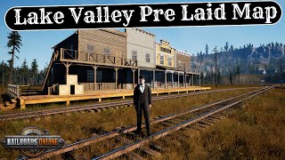 Lake Valley Pre Laid Map For RailRoads Online [upl. by Leahplar372]