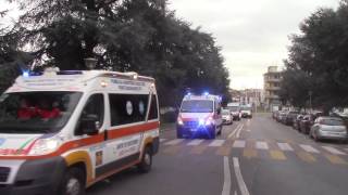 Inaugurazione Nuova Ambulanza Pubbliche Assistenze Riunite Empoli [upl. by Oicnerolf]