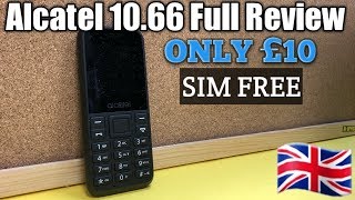 Alcatel 1066 Full Review UK [upl. by Uol]