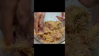 Shami kebab  شامی کباب food cooking کتلت kebab [upl. by Joon]