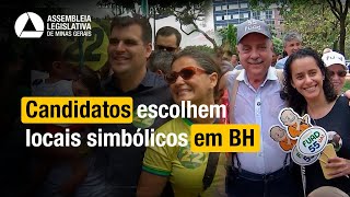 O último dia de campanha dos candidatos à prefeitura de Belo Horizonte [upl. by Ferrick]