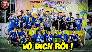 Vlog  Quý11N Vô Địch Giải Vsport U17 An Giang  Trận Đấu Đầy Cảm Xúc  phần cuối [upl. by Ailaro]