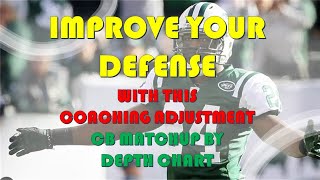 Madden 24  Improve Your Defense w This Coaching Adjustment  CB Matchup by Depth Chart [upl. by Eittol]