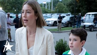 Jessica Biel amp Son Silas’ RARE Public Outing [upl. by Doak516]