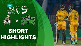 Short Highlights  Peshawar Zalmi vs Multan Sultans  Match 21  HBL PSL 9  M1Z2U [upl. by Dionne]