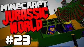 Jurassic World  Minecraft Rexxit Modpack 23 quotOpen Modular Turrets Flans Lancastor Bomberquot [upl. by Tobias]