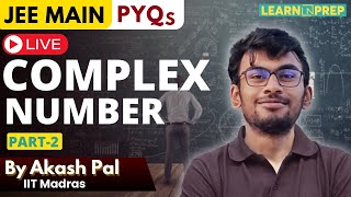 JEE MAIN PYQs  COMPLEX NUMBER Part2 of 3  Akash Pal  IIT M  jeemains iitmadras maths [upl. by Ttirrej]