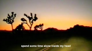 philip brooks  spend some time alone inside my head lyric video [upl. by Irod]