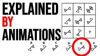 Explaining the Mensa Norway IQ Test Through Animations 145 IQ Answers [upl. by Edric]