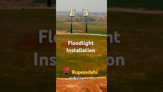 Floodlight Installation TU Cricket Ground  ExtratechOval International Cricket Ground New Update [upl. by Sahc]