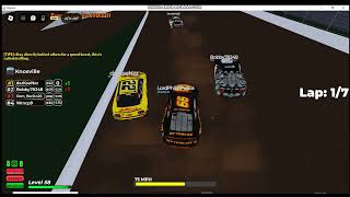 Roblox RoStock Racing EP2 Knoxville crash [upl. by Eisaj]