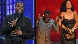 Kevin Hart Trolling Celebrities on Award Show [upl. by Infield]