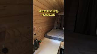 Karavana dolap yapıyorum karavan karavanyapimi vanlife [upl. by Munford]