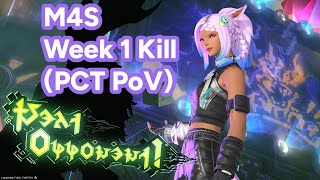 Arcadion Savage M4S 1st Kill Week 1 Picto PoV [upl. by Leidba]