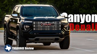 TexasSized Excellence 2023 GMC Canyon Denali FullReview [upl. by Narcis]