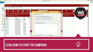 WSTOOL WHATSENDER  Send WhatsApp Messages in Bulk from PC for FREE [upl. by Keriann]