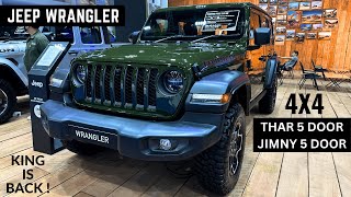 2023 Jeep Wrangler Rubicon 5 Door  India’s Best 4X4 OffRoad SUV  Thar 5 Door and Jimny 5 Door 4X4 [upl. by Salli540]