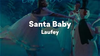 Laufey Santa Baby Lyrics [upl. by Ayaladnot]