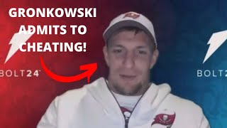 Rob Gronkowski FINALLY ADMITS TO CHEATING In Exclusive NEVER BEFORE SEEN Super Bowl Interview [upl. by Annohsak98]