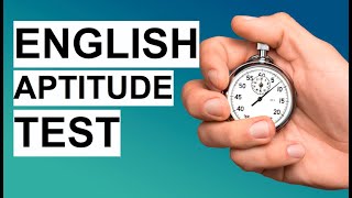 ENGLISH Aptitude Test PRACTICE Questions amp Answers [upl. by Beebe979]