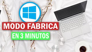 Como RESTABLECER WINDOWS 10 De FABRICA 2024 [upl. by Keraj753]