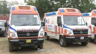 24 ICU on wheels flagged off in Gujarat [upl. by Orland226]