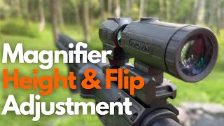 Mastering the Holosun Magnifier Height amp Flip Adjustments Explained [upl. by Yelknirb]