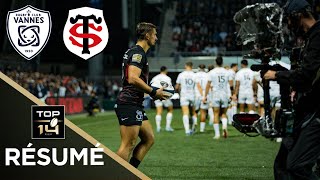 TOP 14  J1  Résumé 1ère moitié RC Vannes vs Stade Toulousain  Saison 20242025 [upl. by Godric]