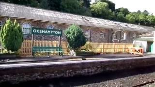 Okehampton Station Dartmoor Railway Devon [upl. by Tavia]