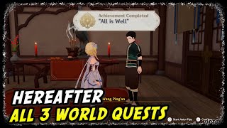 Hereafter World Quest  Genshin Impact  All is Well Achievement [upl. by Arais]