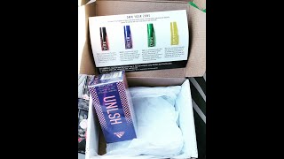 First Influenster Voxbox  Trying Adidas Unlsh perfume OwnYourZone Adidas Unlsh perfume review [upl. by Yhtac404]