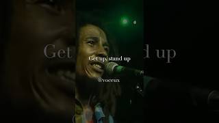 Bob Marley  Get Up Stand Up acapella vocalsonly voice voceux lyrics vocals music [upl. by Holleran834]