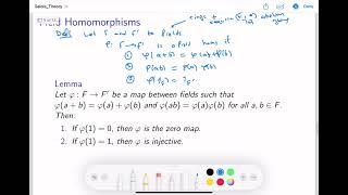 Properties of Fields amp Field Extensions  Galois Theory [upl. by Sirroned282]