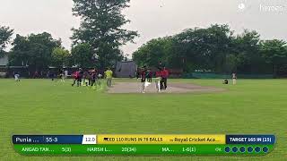 Live Cricket Match  Royal Cricket Academy U12 vs Punia Cricket Academy  15Aug24 0201 PM 20  Pu [upl. by Holbrook]