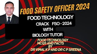 FOOD TECHNOLOGY MCQS   FOOD SAFETY OFFICER 2024  fso foodsafetyofficer foodsafety fso2024 [upl. by Honeywell]