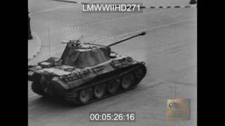 THE FRENCH CAMPAIGN 1944 REEL 2 SHOWS THE FIGHTING IN NORMANDY AND THE CAPTURE OF CH  LMWWIIHD271 [upl. by Eico646]