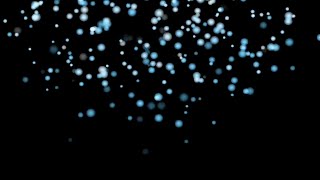 Particles flying black background video  Blue and white particles overlay [upl. by Kristina158]