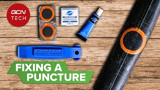 How To Fix A Puncture On A Bike [upl. by Stricklan]