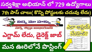 AP Sarva shiskya abhiyan KGBV Recruitment for 729 Jobs 2024  AP KGBV non teaching vacancy 2024 [upl. by Ibed373]