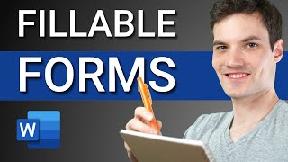 How to make Fillable Form in Microsoft Word [upl. by Oicnecserc440]