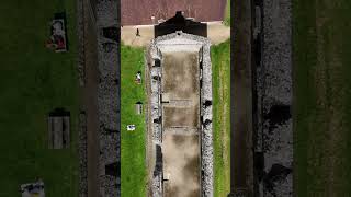 Beautiful Bishops Waltham Palace stunningdrone drone ruin moats visit hoilday hampshire [upl. by Collum]