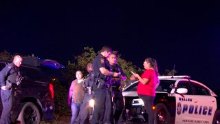 Grand Prairie Police Chase Ends In Dallas on Merrifield Drive [upl. by Miza]