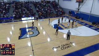 Bensalem High School vs Sankofa Freedom Academy Charter Mens Varsity Basketball [upl. by Einnor35]