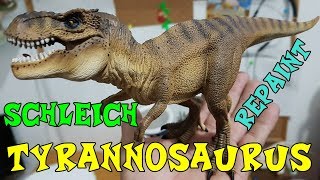 Tyrannosaurus SCHLEICH repaint [upl. by Laith]