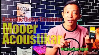 Acoustic Guitar Simulator Pedal Mooer Acoustikar Unboxing Review [upl. by Kcirdor683]