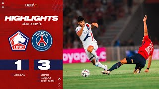 HIGHLIGHTS 2425 I LOSC  Paris SaintGermain 13 Ligue 1 journée 3 😓❌ [upl. by Lawrenson541]