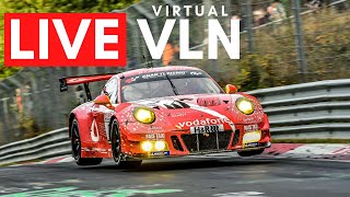 2020 Nurburgring VIRTUAL VLN Series LIVE  Round 2  ENGLISH Comms ft Radio Show Limited [upl. by Deva]