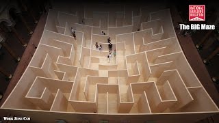 National Building Museum The BIG MAZE Construction TimeLapse [upl. by Frederica]