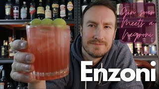 The Enzoni Cocktail from Steve the Bartenders book  Episode 44 [upl. by Leafar781]